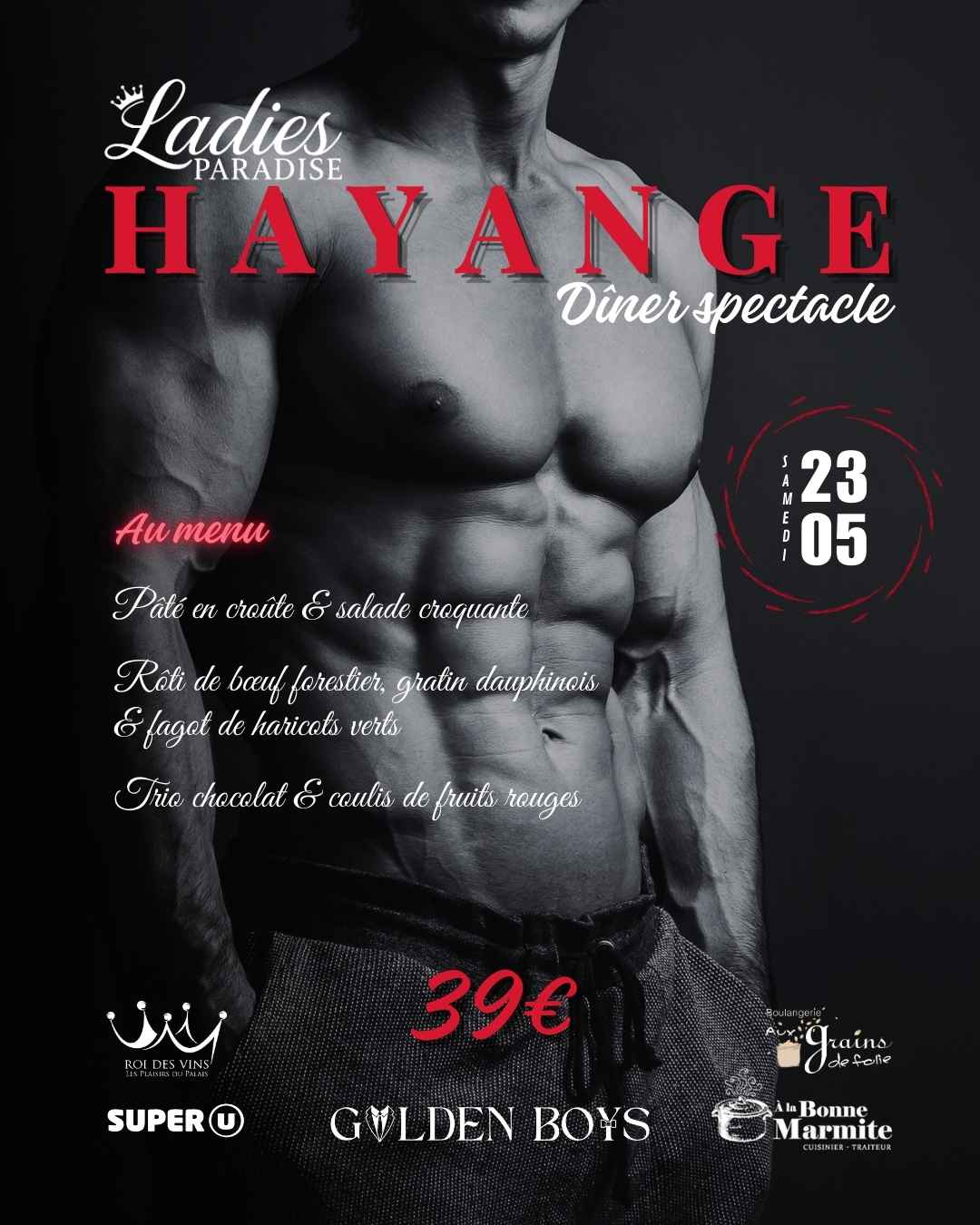 Chippendales Hayange Metz